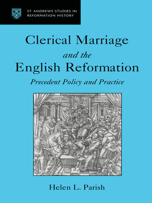 cover image of Clerical Marriage and the English Reformation